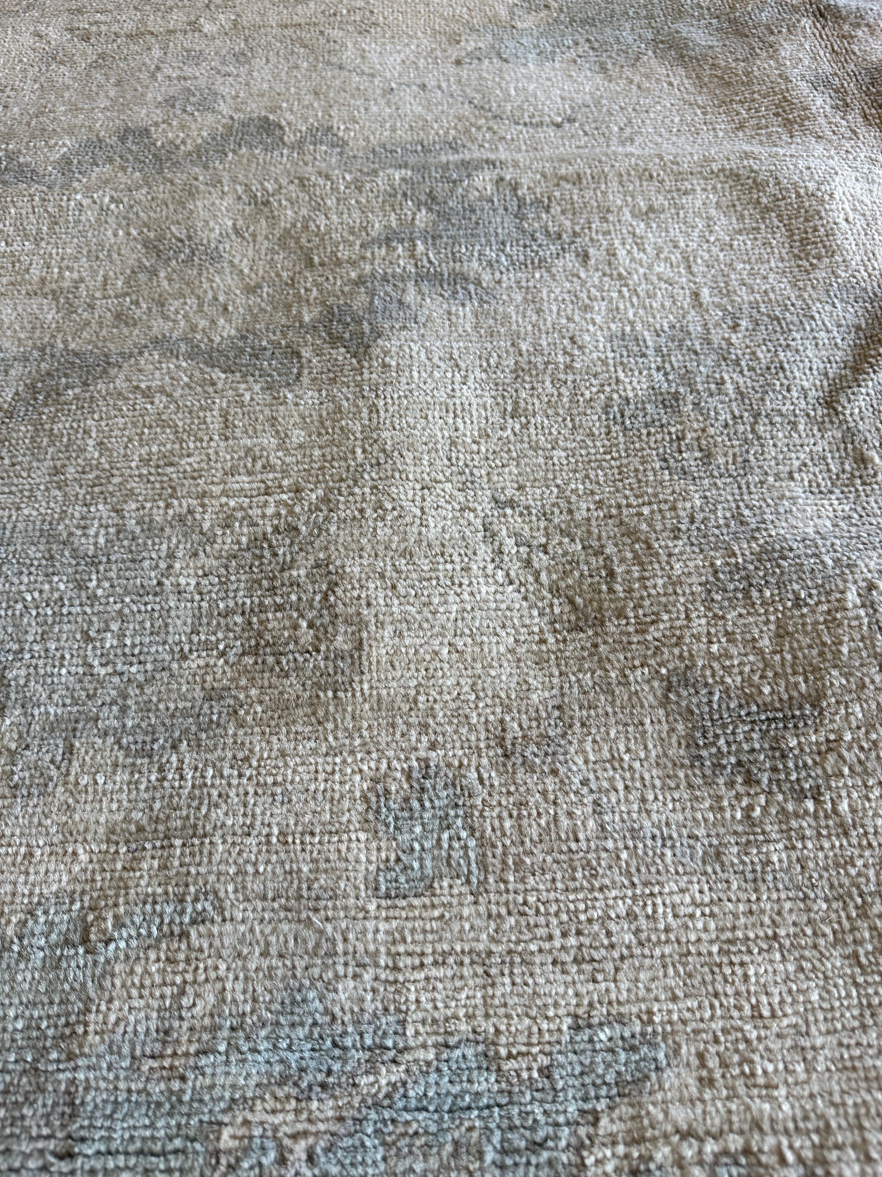 Joan P. 8.11x12 Afghani Whitewashed Oushak