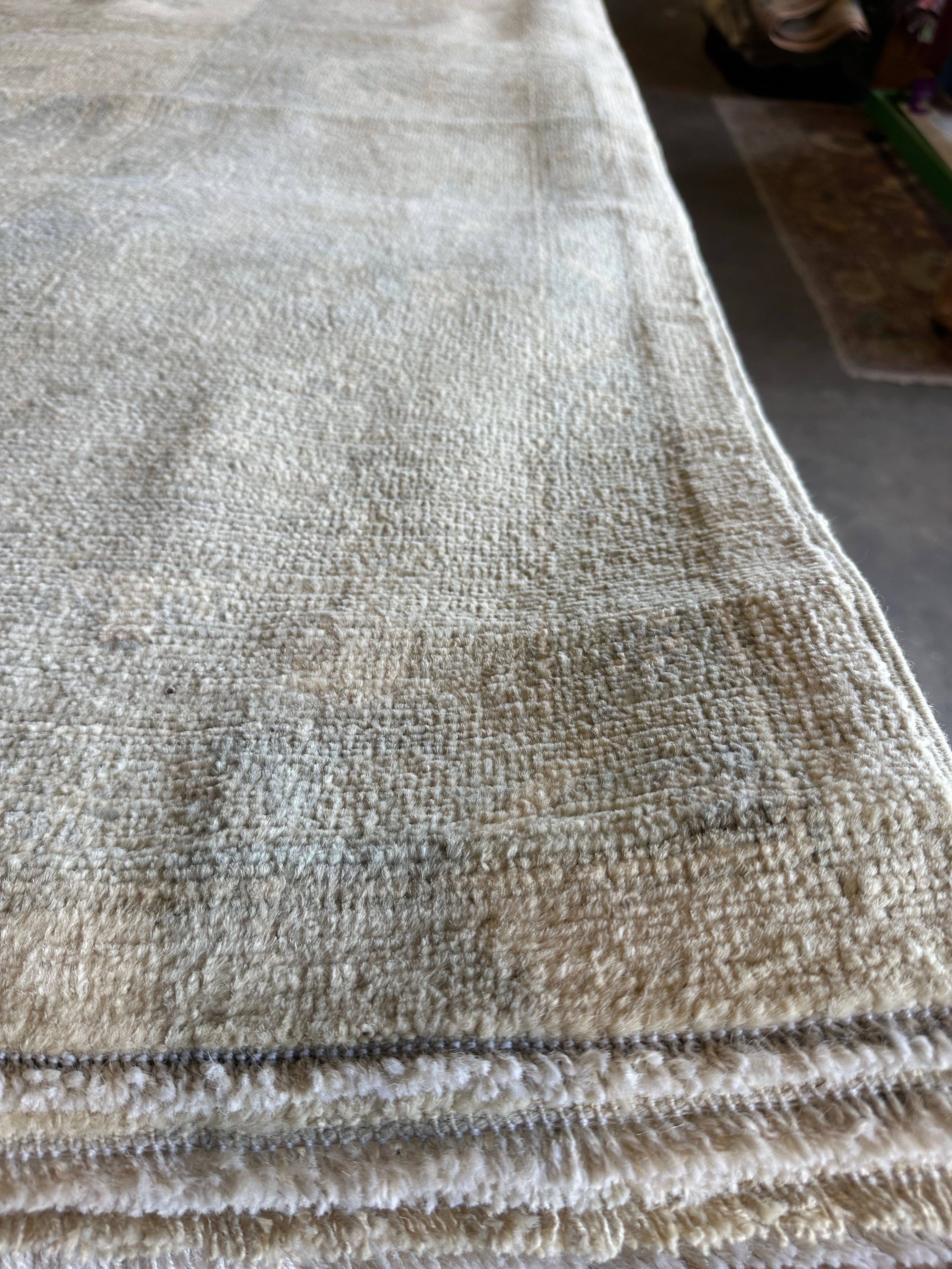 Joan P. 8.11x12 Afghani Whitewashed Oushak