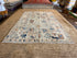 Amy Keating 5.7x7.8 Cream & Brown Whitewashed Afghani Oushak Rug
