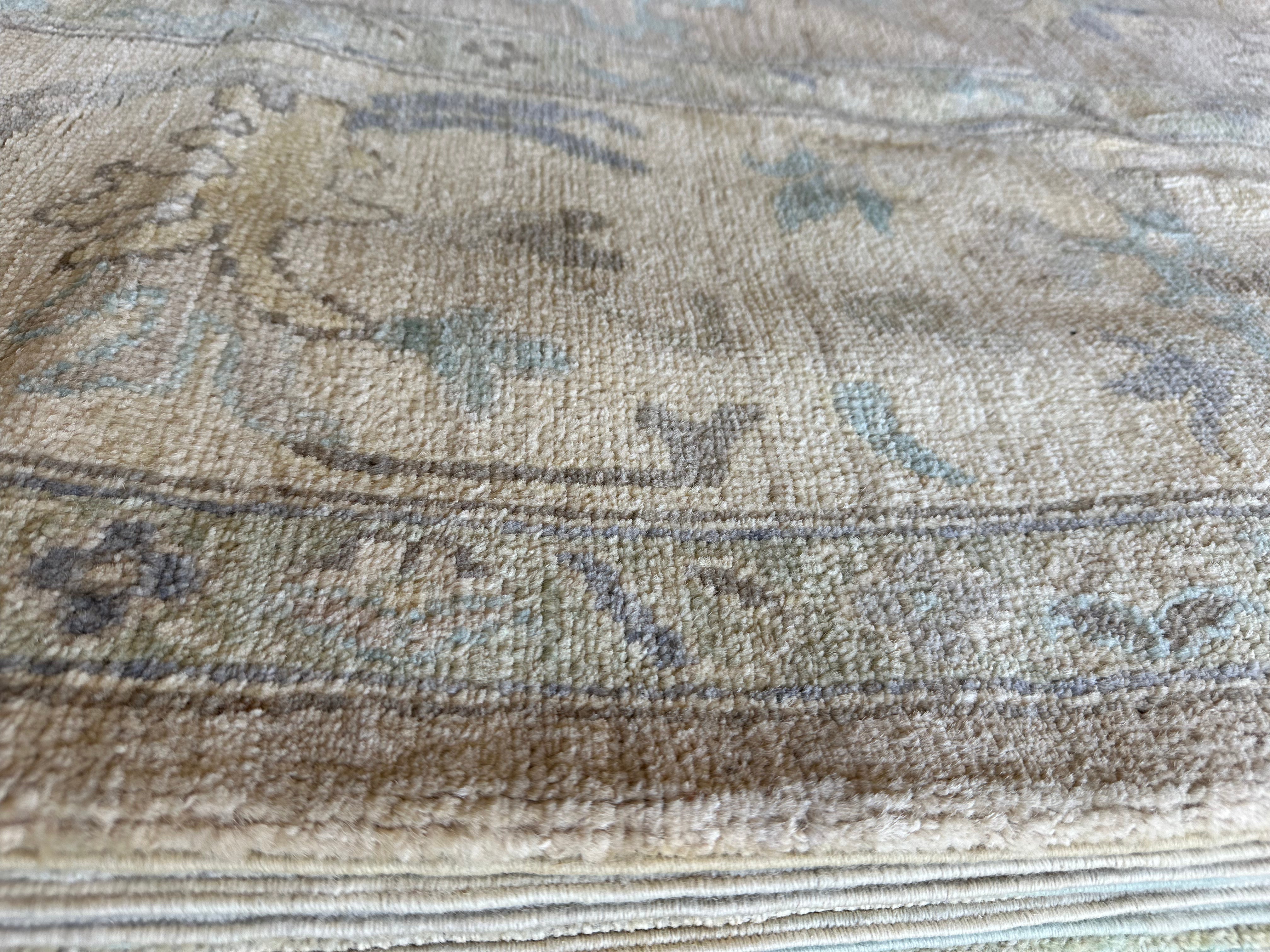Kirstin Pierce 9.1x11.11 Afghani Whitewashed Oushak
