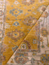 Summer 4x6 Yellow Hand-Knotted Oushak