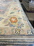 Marguerite Moreau 7.11x9.10 Afghani Whitewashed Oushak