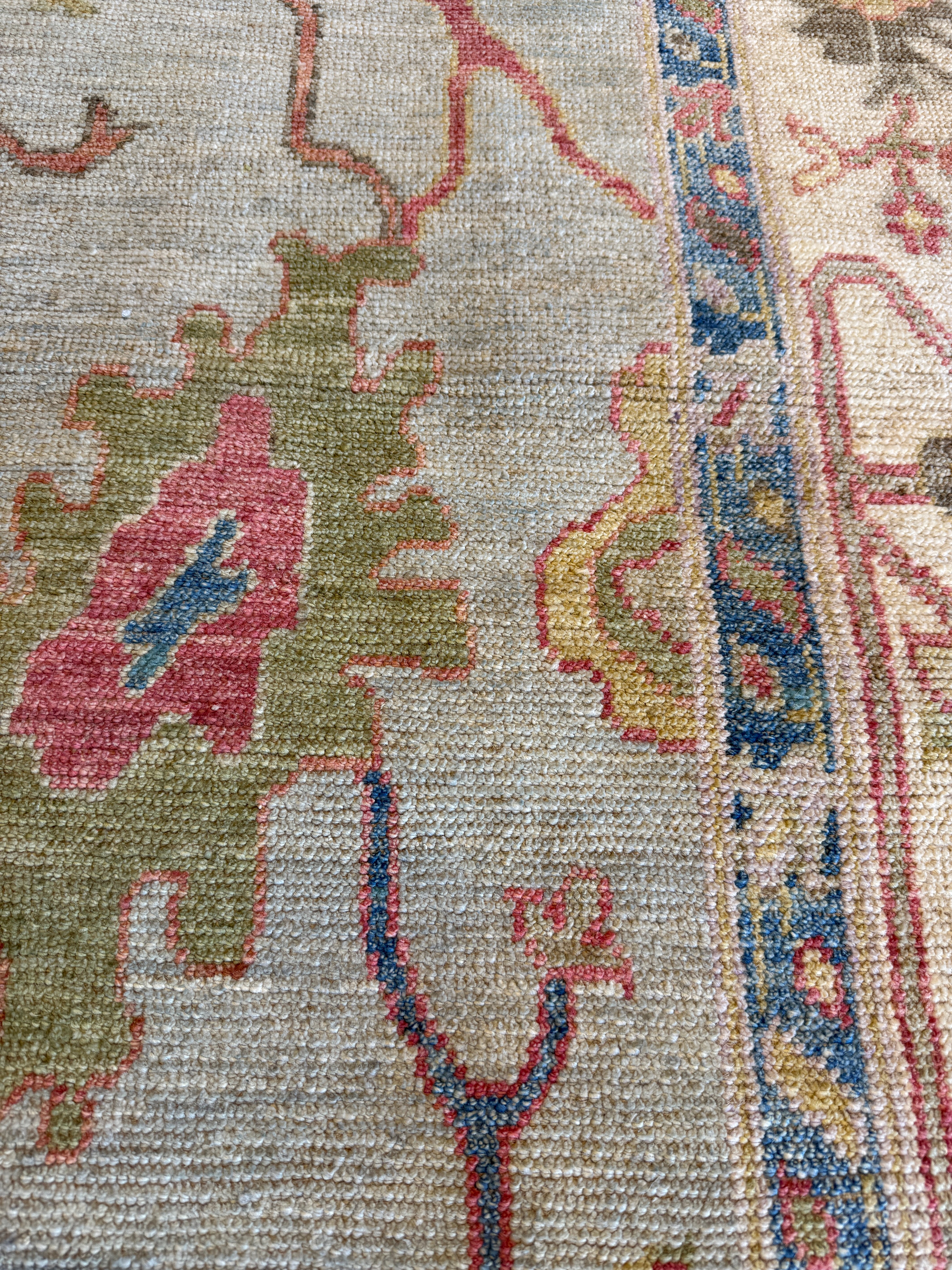 Kirsten Iversen 6.1x9.8 Colorful Afghani Oushak Rug