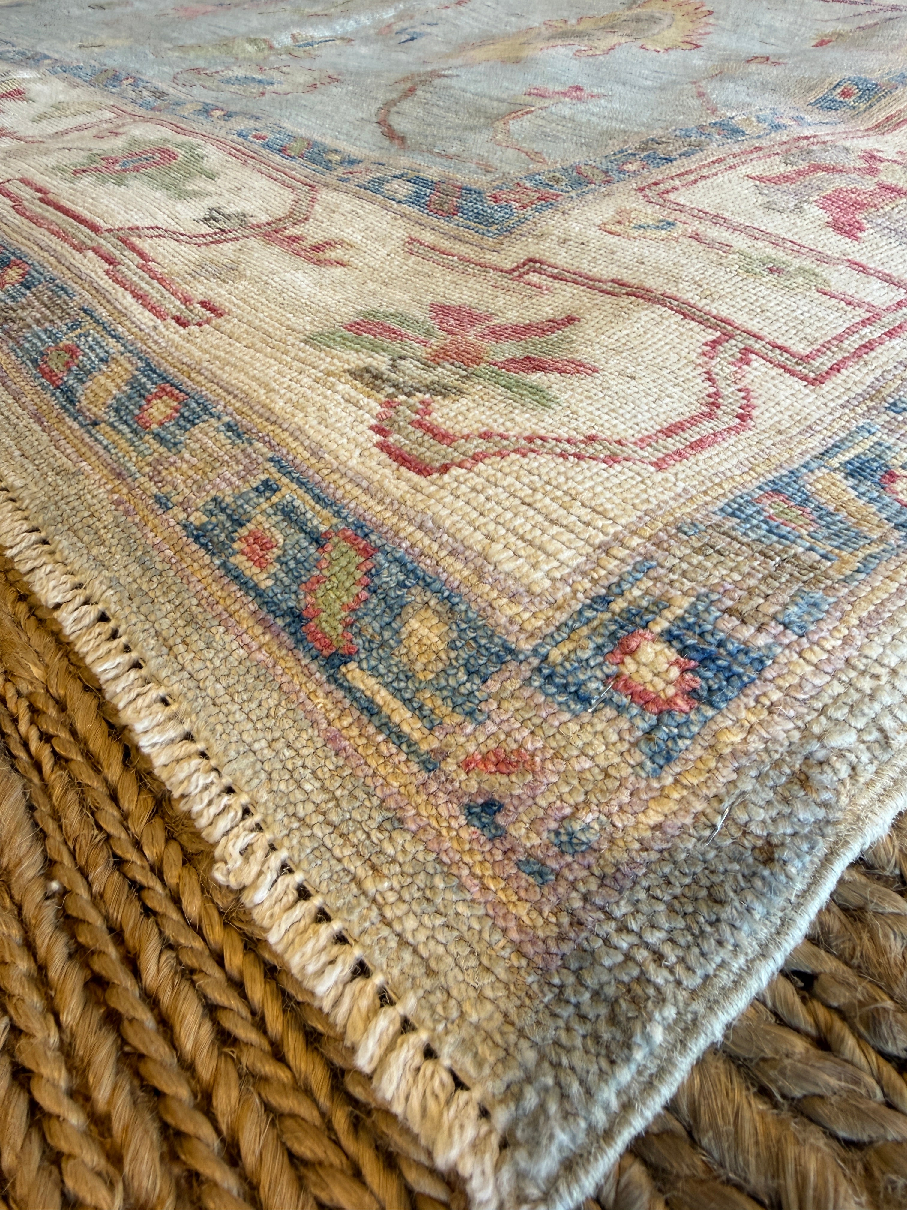 Kirsten Iversen 6.1x9.8 Colorful Afghani Oushak Rug