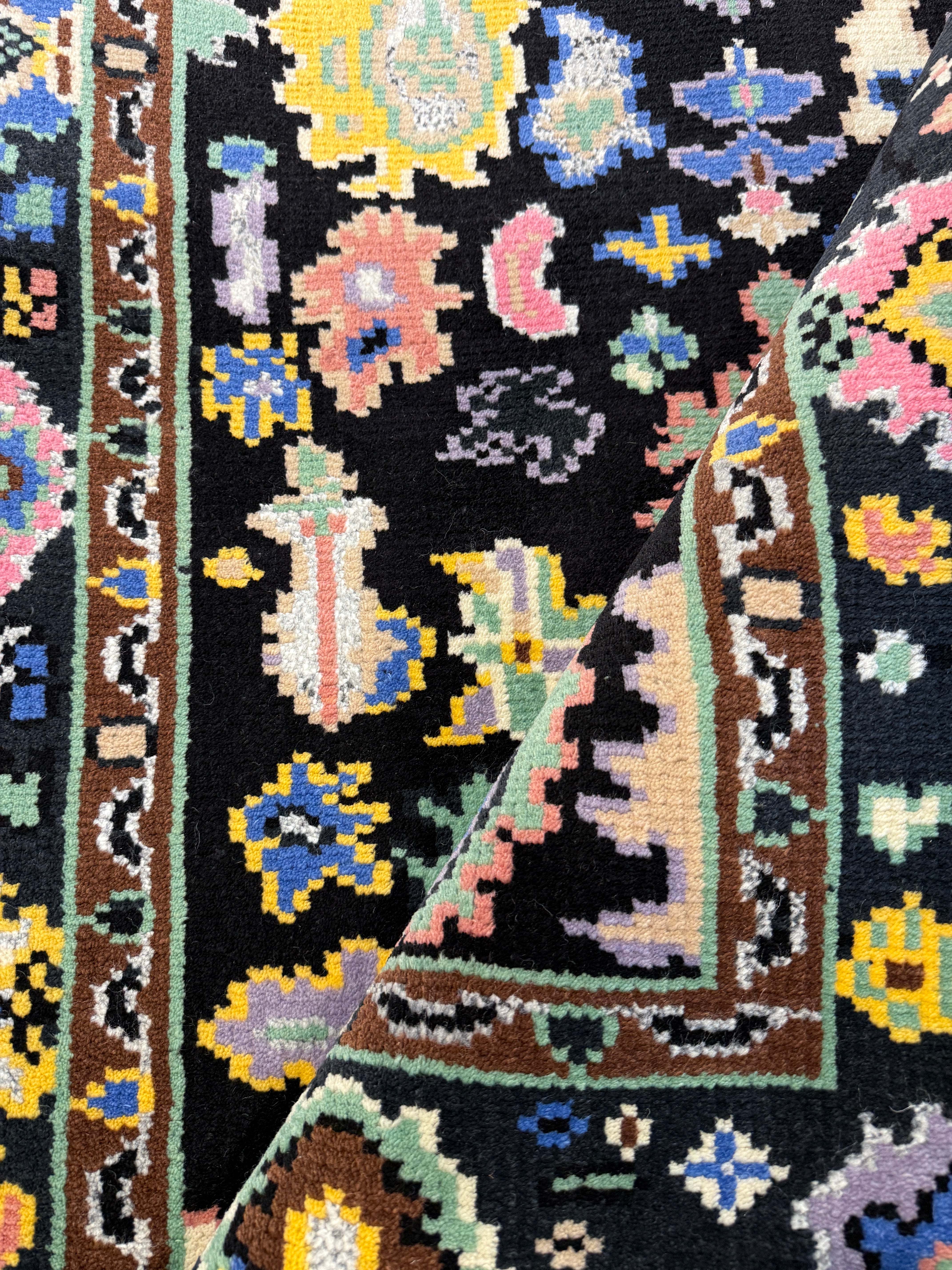 Celestina 3.9x5.9 Black Oushak