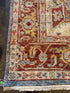 Scranton 7.9x10 Blue & Rust Hand-Knotted Serapi