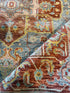 Scranton 7.9x10 Blue & Rust Hand-Knotted Serapi