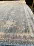 Megan 8x10 Grey Hand-Knotted Oushak