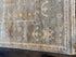 Megan 8x10 Grey Hand-Knotted Oushak