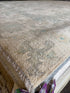 Paige Herschell 9.1x12.1 Blue & Cream Afghani Whitewashed Oushak
