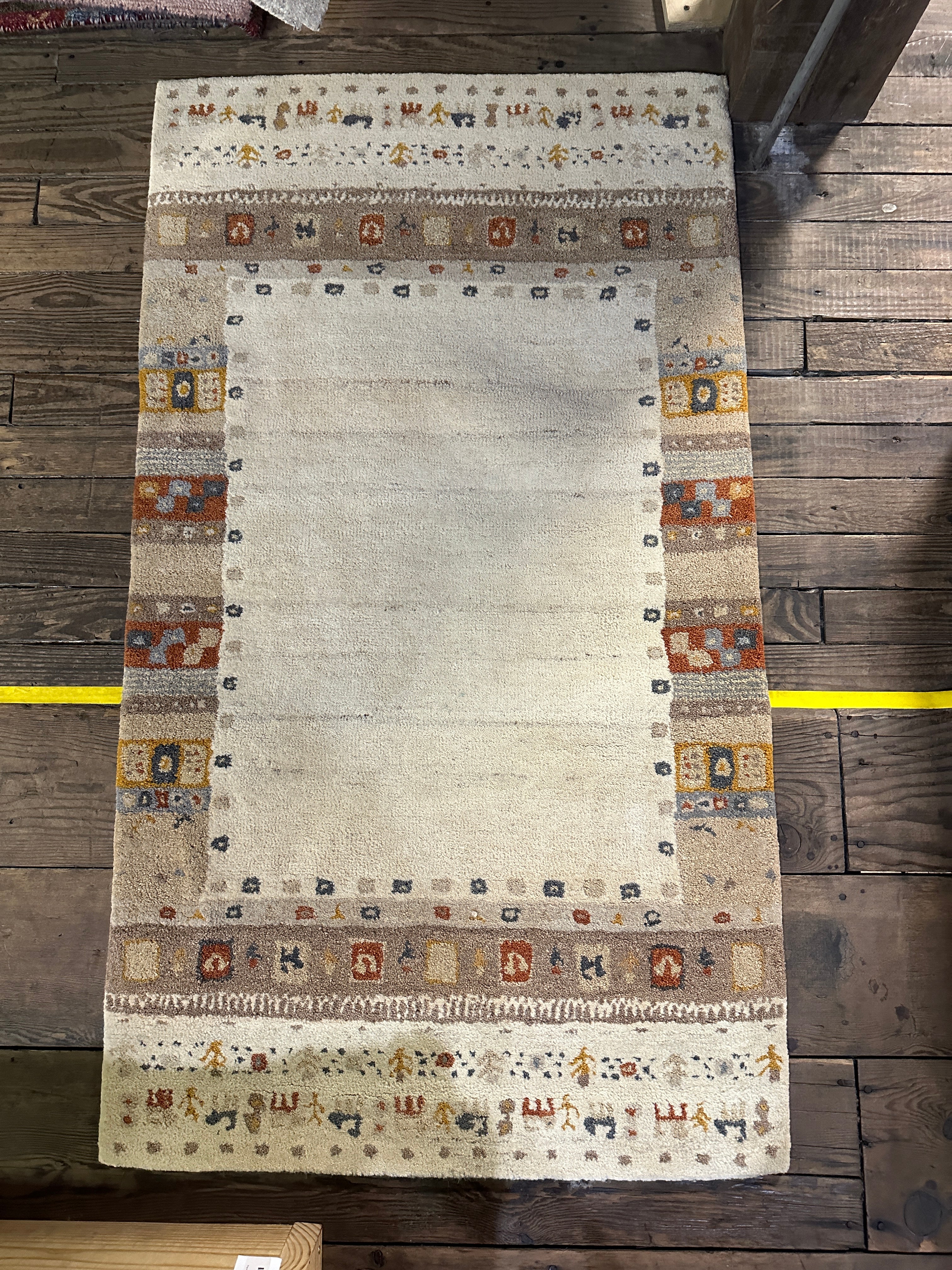 Stockton Hand-Tufted Beige Brown Modern – Banana Manor Rug Factory Outlet