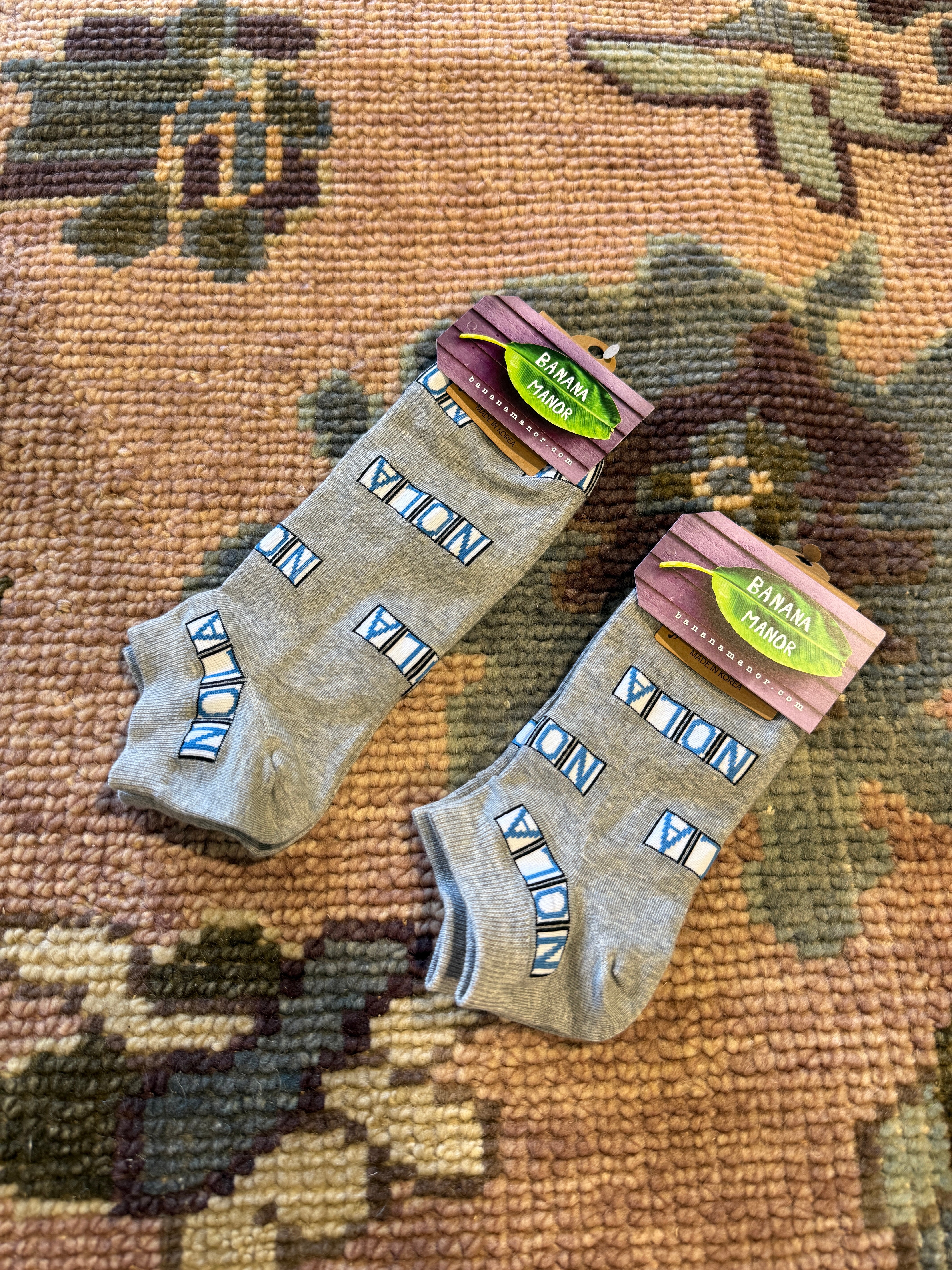 NOLA Themed Socks - NOLA Street Sign