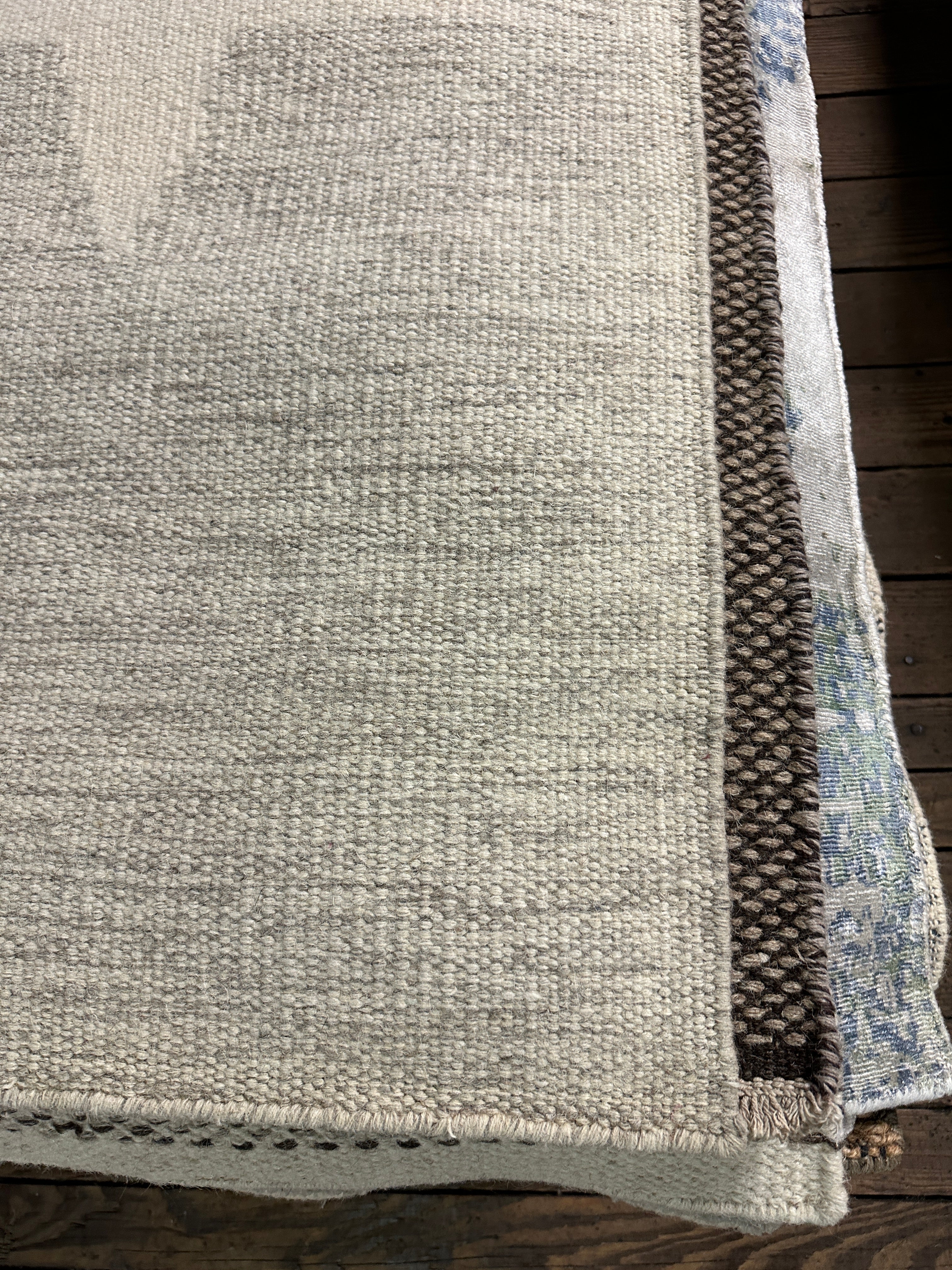 Charli 2.6x4.9 Hand-Woven Durrie Ivory Mix