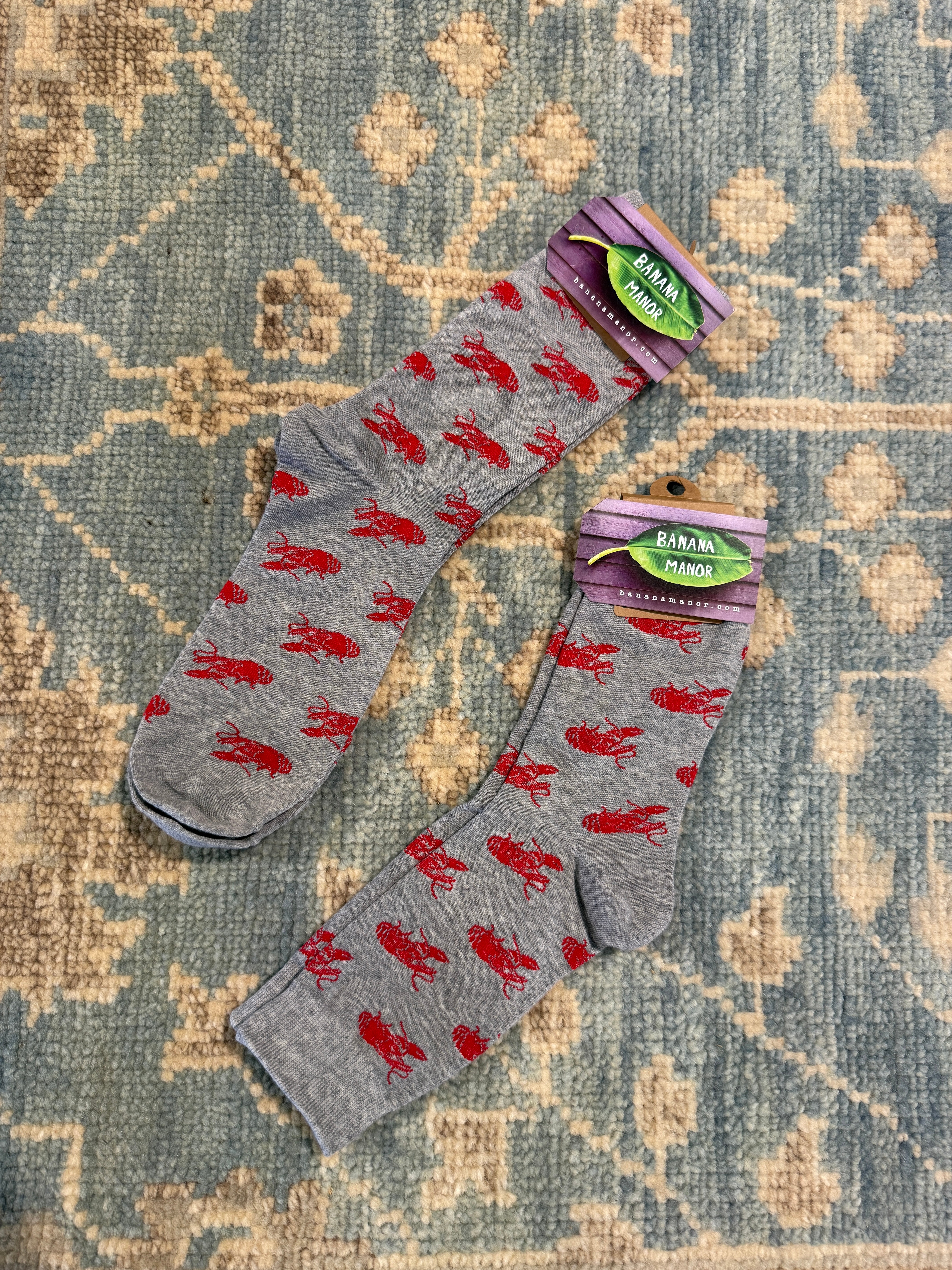 NOLA Themed Socks - Crawfish