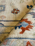 Maya Griffin 9.11x13.9 Afghani Whitewashed Oushak