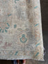 Fariha 9.1x12.1 Colorful Afghani Whitewashed Oushak