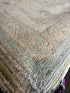 Lily Sondik 8.9x11.10 Light Blue Afghani Whitewashed Oushak