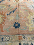 Kim Evey 9.11x13.11 Afghani Whitewashed Oushak