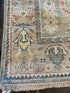 Delux  7.9x9.9 Dark Grey Hand-Knotted Oushak Rug
