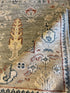 Delux  7.9x9.9 Dark Grey Hand-Knotted Oushak Rug