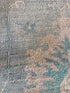Michelle Lee 9.11x13.9 Blue Afghani Whitewashed Oushak