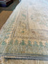 Michelle Lee 9.11x13.9 Blue Afghani Whitewashed Oushak
