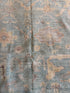 Angela Weintraub 9.3x11.11 Blue Afghani Whitewashed Oushak