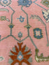 Hilary McCormack 8x10 Pink Hand-Knotted Oushak