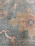 Angela Weintraub 9.3x11.11 Blue Afghani Whitewashed Oushak