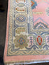 Hilary McCormack 8x10 Pink Hand-Knotted Oushak