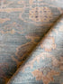 Angela Weintraub 9.3x11.11 Blue Afghani Whitewashed Oushak