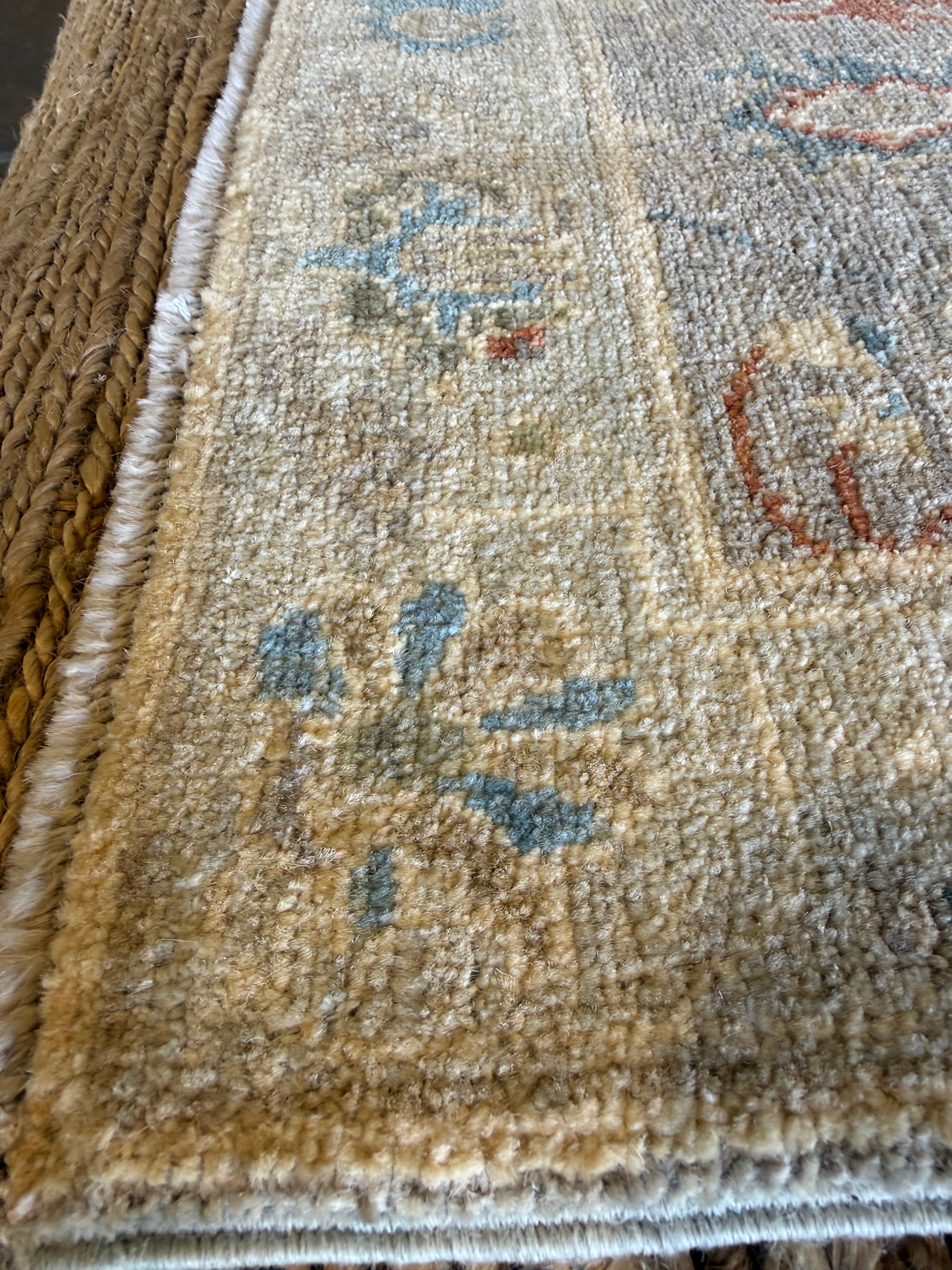 Celestina Harris 2x3 Colorful Afghani Whitewashed Oushak