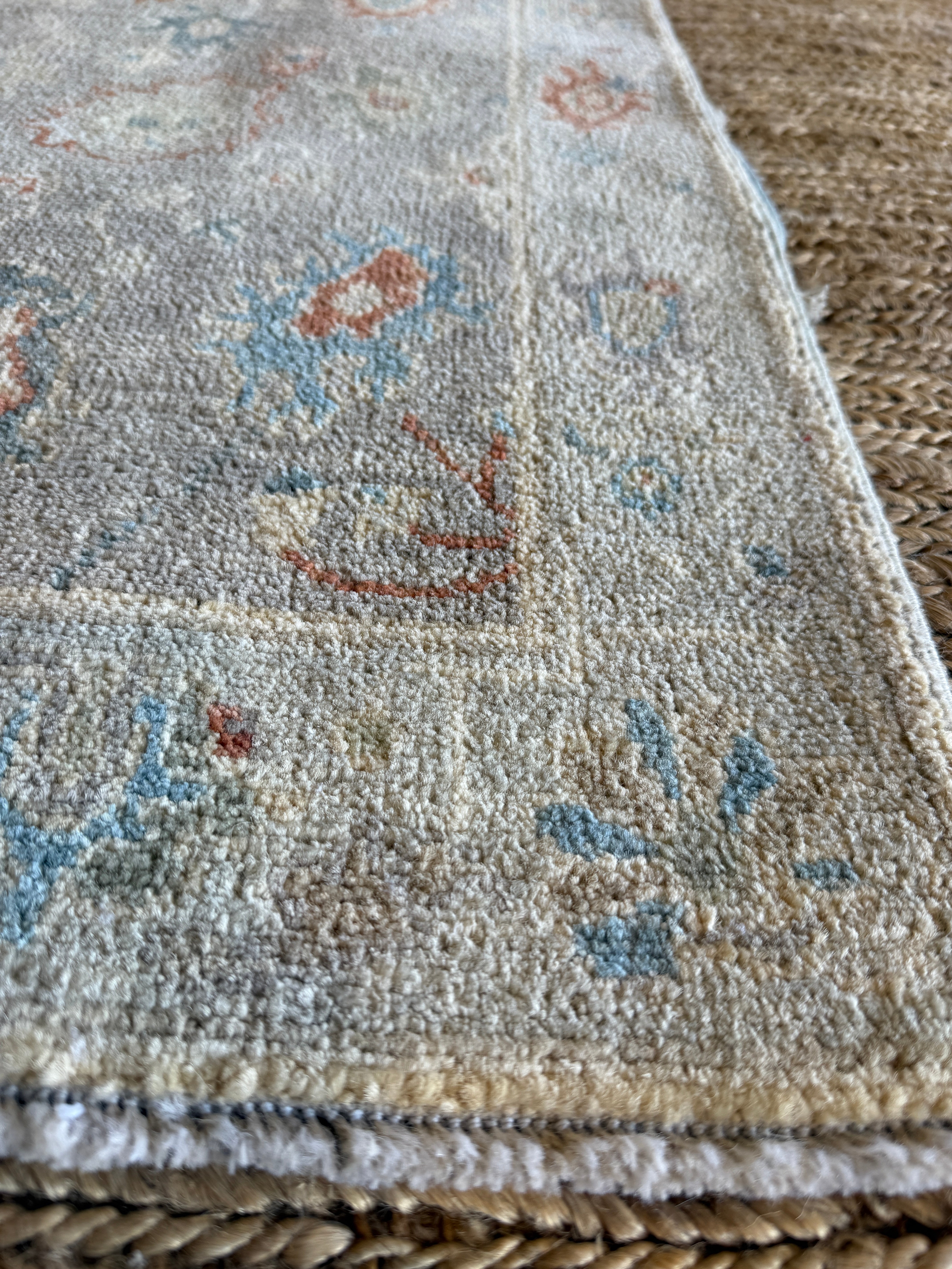 Celestina Harris 2x3 Colorful Afghani Whitewashed Oushak