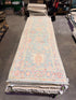 Mindy Chen 2.10x8.7 Blue Afghani Whitewashed Oushak Runner
