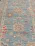 Mindy Chen 2.10x8.7 Blue Afghani Whitewashed Oushak Runner