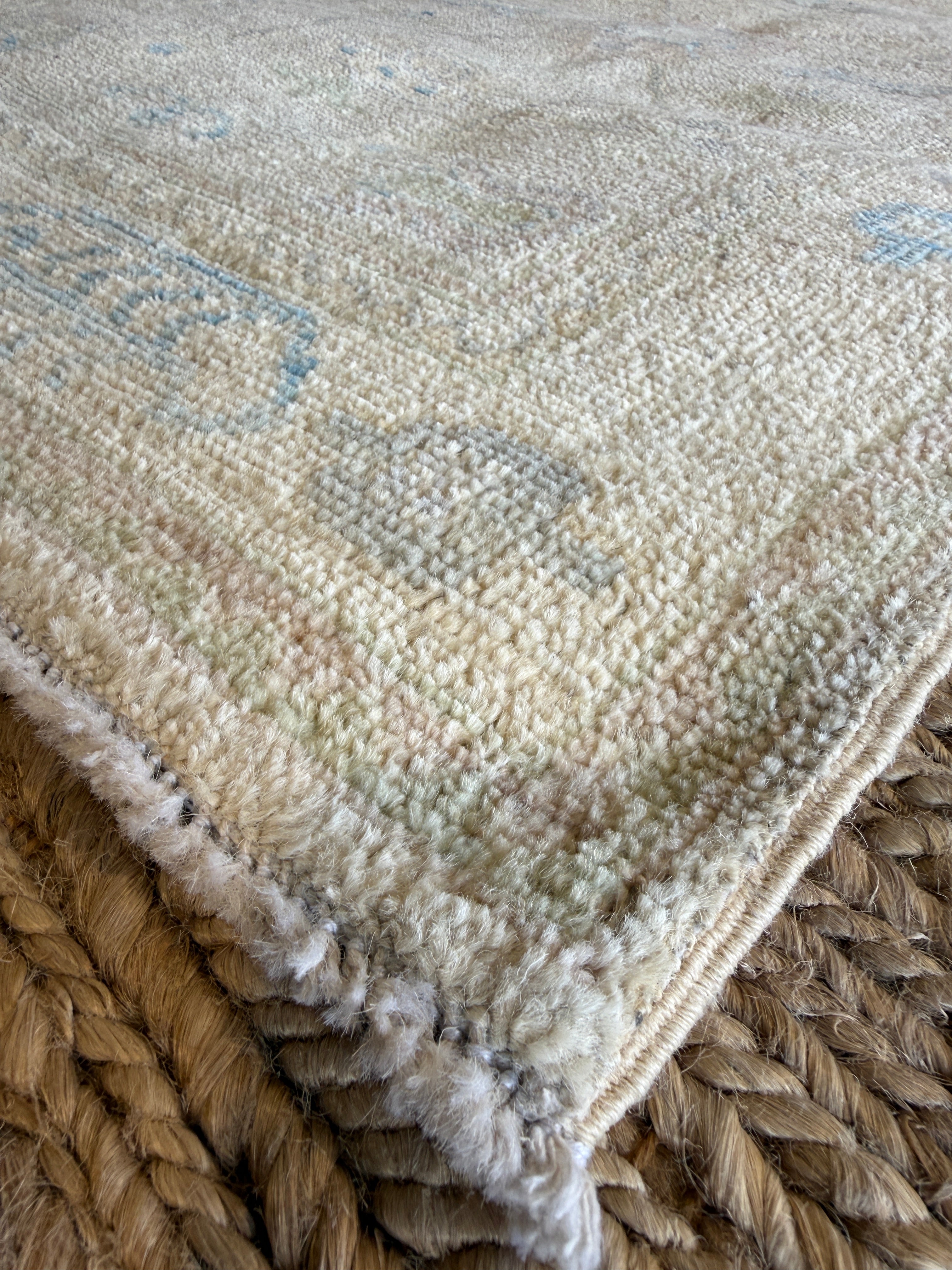 Isabel 2.9x4.2 Colorful Afghani Whitewashed Oushak