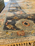 Laura Tesoro 8x10 Beige and Charcoal Hand-Knotted Oushak Rug
