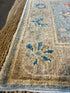 Kate Lanier 2x2.11 Blue Afghani Whitewashed Oushak