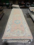 Emily Cooper 2.9x9.5 Orange Afghani Whitewashed Oushak Runner