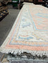 Emily Cooper 2.9x9.5 Orange Afghani Whitewashed Oushak Runner