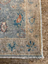 Kate Lanier 2x2.11 Blue Afghani Whitewashed Oushak