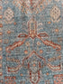 Kaitlyn Meade 2x2.11 Blue Afghani Whitewashed Oushak