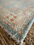 Kaitlyn Meade 2x2.11 Blue Afghani Whitewashed Oushak