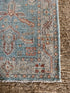 Kaitlyn Meade 2x2.11 Blue Afghani Whitewashed Oushak