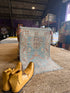 Kaitlyn Meade 2x2.11 Blue Afghani Whitewashed Oushak