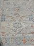 Sofia Sideris 2.11x8.2 Blue Afghani Whitewashed Oushak Runner