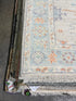 Sofia Sideris 2.11x8.2 Blue Afghani Whitewashed Oushak Runner