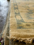 Megan McGinnis 8x10 Cream Hand-Knotted Oushak Rug
