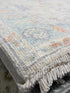 Sofia Sideris 2.11x8.2 Blue Afghani Whitewashed Oushak Runner
