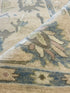 Megan McGinnis 8x10 Cream Hand-Knotted Oushak Rug
